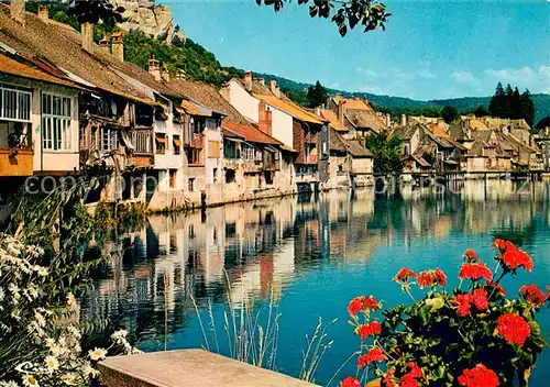 AK / Ansichtskarte Ornans Vieilles maisons sur la Loue Collection Beaux sites du Doubs Ornans