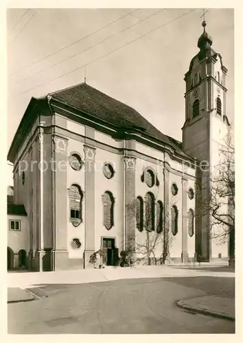 AK / Ansichtskarte Guenzburg Frauenkirche Erbauer Dominicus Zimmermann 18. Jhdt. Guenzburg