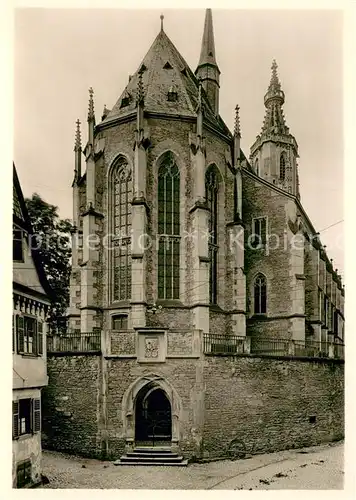 AK / Ansichtskarte Meisenheim_Glan Schlosskirche Chor 16. Jhdt. Meisenheim_Glan