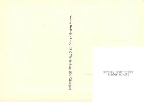 AK / Ansichtskarte Waldenburg_Wuerttemberg Landschaftspanorama Getreidefelder Waldenburg Wuerttemberg