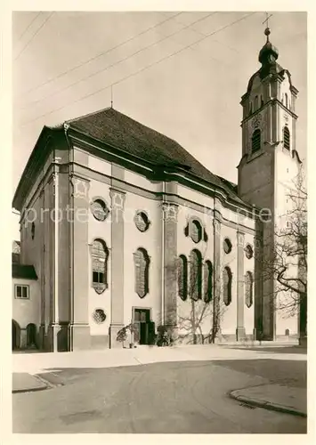 AK / Ansichtskarte Guenzburg Frauenkirche Erbauer Dominicus Zimmermann 18. Jhdt. Guenzburg