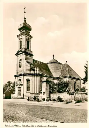 AK / Ansichtskarte Kitzingen_Main Kreuzkapelle von Balthasar Neumann Kitzingen Main