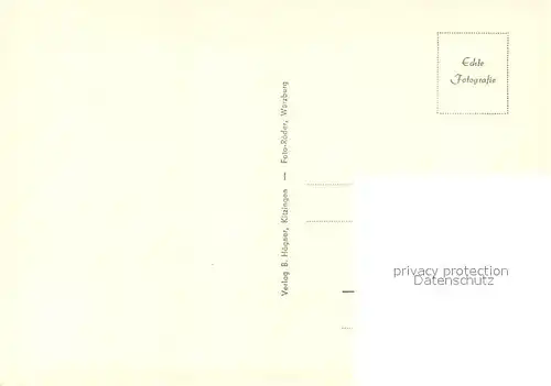 AK / Ansichtskarte Kitzingen_Main Kreuzkapelle von Balthasar Neumann Kitzingen Main