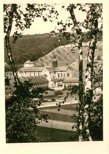 AK / Ansichtskarte Ebrach_Oberfranken Blick zum Kloster Ebrach Oberfranken