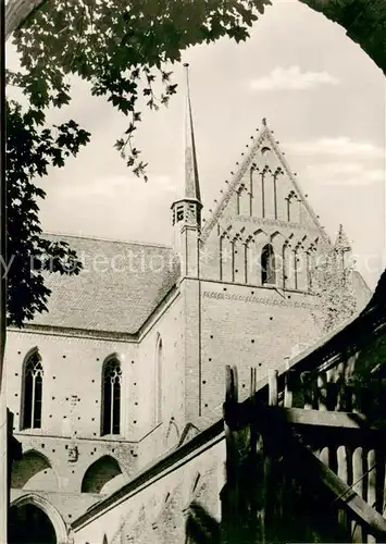 AK / Ansichtskarte Chorin Kloster Blick auf den Innenhof Chorin