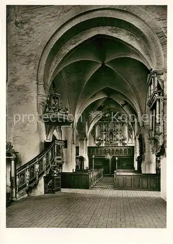 AK / Ansichtskarte Gardelegen Marienkirche Kanzel Gardelegen