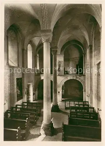 AK / Ansichtskarte Soest_Arnsberg St Nikolaikapelle Inneres Soest_Arnsberg