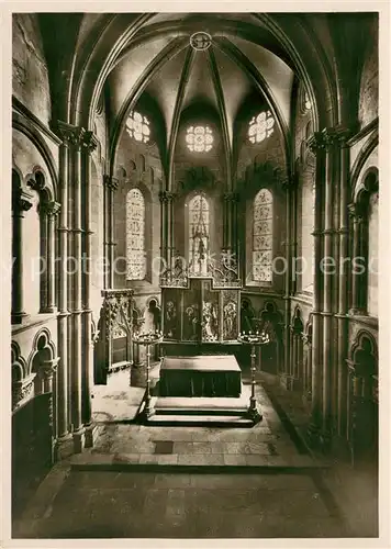 AK / Ansichtskarte Gelnhausen Marienkirche Inneres Gelnhausen