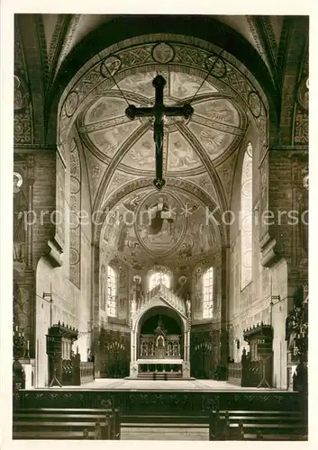 AK / Ansichtskarte Soest_Arnsberg St Patroklidom Chor mit Wandgemaelden Soest_Arnsberg