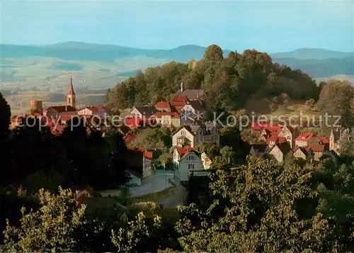 AK / Ansichtskarte Lindenfels_Odenwald Panorama Lindenfels Odenwald