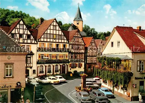 AK / Ansichtskarte Bad_Orb Marktplatz Bad_Orb