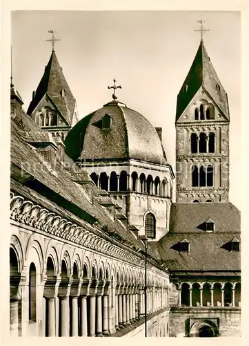 AK / Ansichtskarte Speyer_Rhein Dom Suedliche Langhauswand nach Osten Speyer Rhein