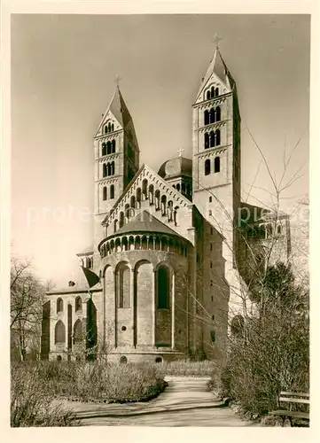 AK / Ansichtskarte Speyer_Rhein Dom Ostbau Speyer Rhein