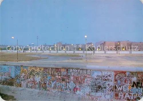 AK / Ansichtskarte Berlin Mauer am Potsdamer Platz Berlin