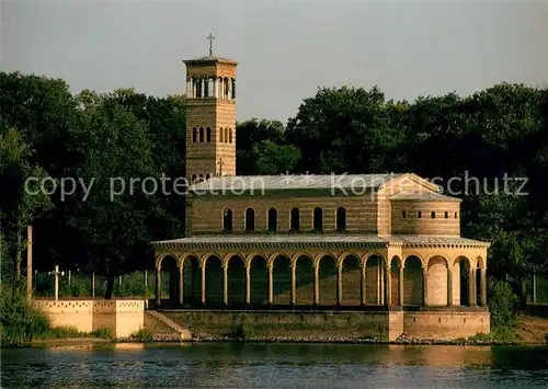 AK / Ansichtskarte Sacrow Waldow Heilandskirche Sacrow Sacrow Waldow