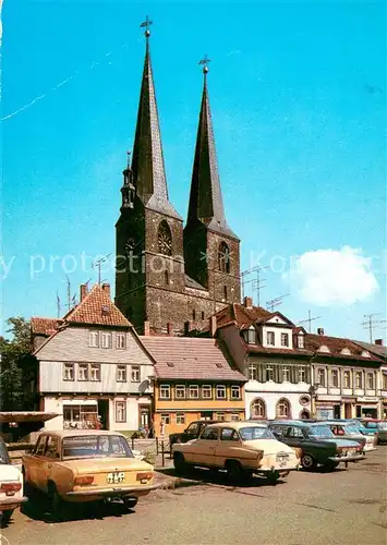 AK / Ansichtskarte Quedlinburg St Nikolaikirche Quedlinburg
