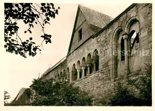 AK / Ansichtskarte Wimpfen Hohenstaufische Kaiserpfalz Saalbau Neckarfront Wimpfen
