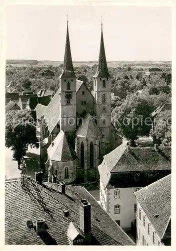 AK / Ansichtskarte Wimpfen Pfarrkirche von Osten Wimpfen