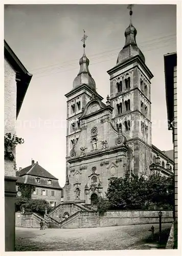 AK / Ansichtskarte Amorbach_Miltenberg Kirche der ehem Benediktinerabtei 