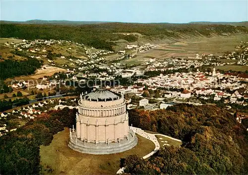 AK / Ansichtskarte Kelheim Befreiungshalle Fliegeraufnahme Kelheim