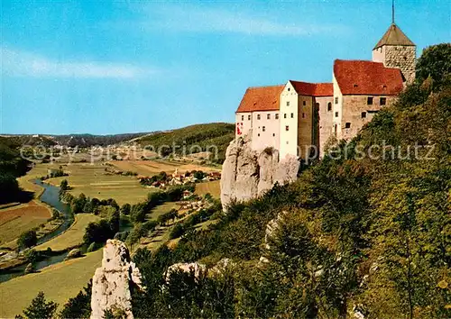 AK / Ansichtskarte Prunn_Altmuehl Schlos Prunn im Altmuehltal Prunn Altmuehl