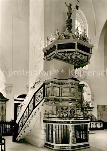 AK / Ansichtskarte Luebeck Dom Inneres Kanzel Luebeck