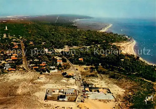 AK / Ansichtskarte Cap Ferret Vue generale aerienne a gauche l Ocean Cap Ferret