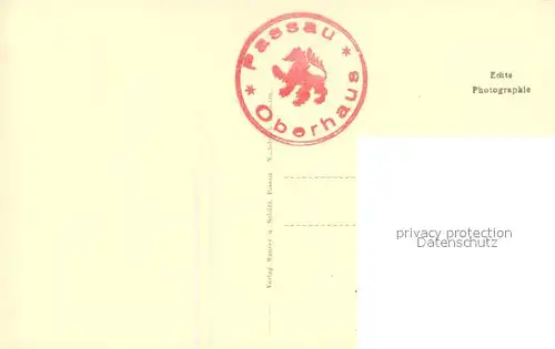 AK / Ansichtskarte Passau Blick vom Oberhaus Passau