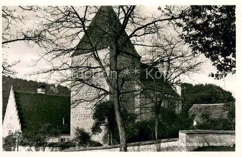 AK / Ansichtskarte Aicholding Kirche 