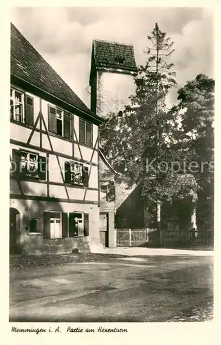 AK / Ansichtskarte Memmingen Hexenturm Memmingen