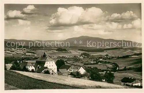 AK / Ansichtskarte Rabenstein_Zwiesel mit Rachel  Rabenstein_Zwiesel