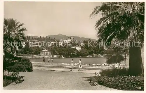 AK / Ansichtskarte Santa_Margherita_Ligure Seepromenade Santa_Margherita_Ligure