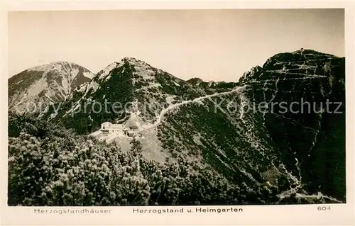 AK / Ansichtskarte Herzogstand Heimgarten Fliegeraufnahme Herzogstand