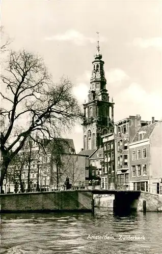 AK / Ansichtskarte Amsterdam_Niederlande Zuiderkerk Amsterdam_Niederlande