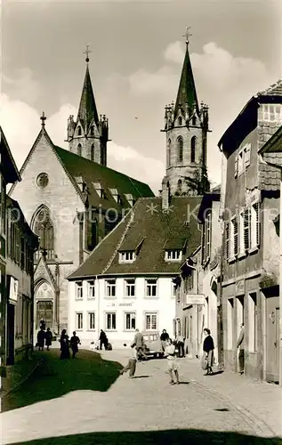 AK / Ansichtskarte Ladenburg Kirchenstrasse Ladenburg