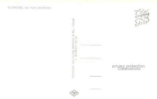 AK / Ansichtskarte Miltenberg_Main Perle des Mains Miltenberg Main