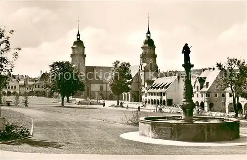AK / Ansichtskarte Freudenstadt Marktplatz Freudenstadt
