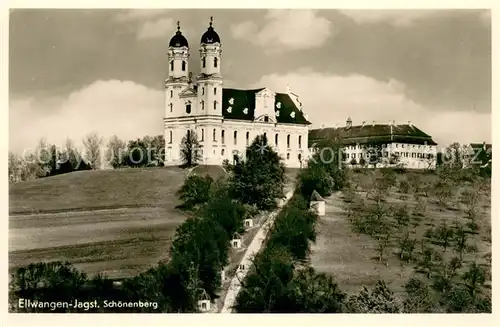 AK / Ansichtskarte Ellwangen_Jagst Sch?nenberg Ellwangen_Jagst