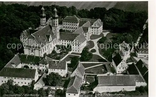 AK / Ansichtskarte Obermarchtal Fliegeraufnahme Obermarchtal