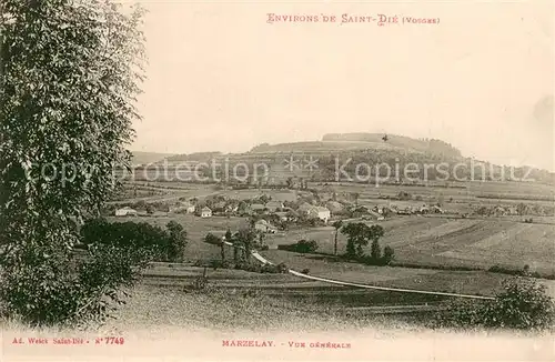 AK / Ansichtskarte Saint Die des Vosges Marzelay Vue generale Saint Die des Vosges