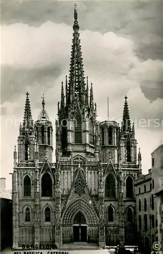 AK / Ansichtskarte Barcelona_Cataluna Catedral Barcelona Cataluna