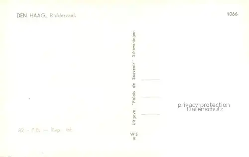 AK / Ansichtskarte Den_Haag Ridderzaal Den_Haag