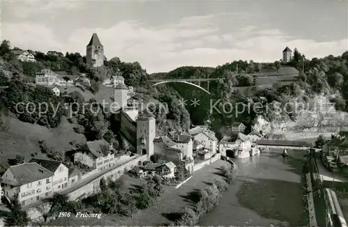 AK / Ansichtskarte Fribourg_FR Panorama Fribourg FR