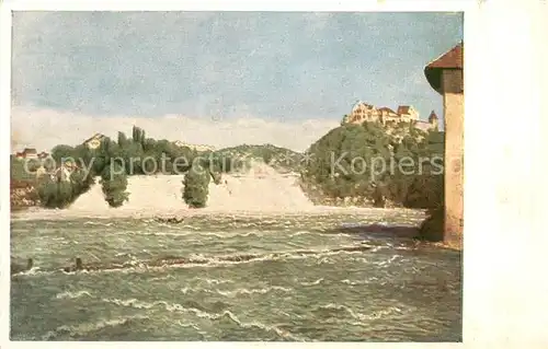 AK / Ansichtskarte Schaffhausen_SH Rheinfall Schaffhausen SH