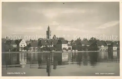 AK / Ansichtskarte ueberlingen_Bodensee Panorama ueberlingen Bodensee