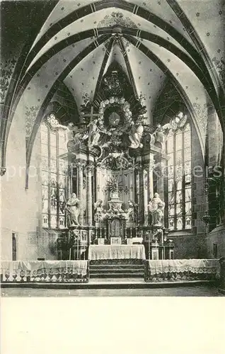 AK / Ansichtskarte Bickesheim Hochaltar in der Wallfahrtskirche UL Frau von Bickesheim Bickesheim