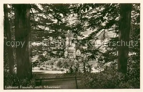 AK / Ansichtskarte Frauenalb Teilansicht Frauenalb