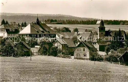 AK / Ansichtskarte Dobel_Schwarzwald Ortsansicht Dobel Schwarzwald