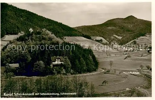 AK / Ansichtskarte Schenkenzell mit Schenkenburg Schenkenzell