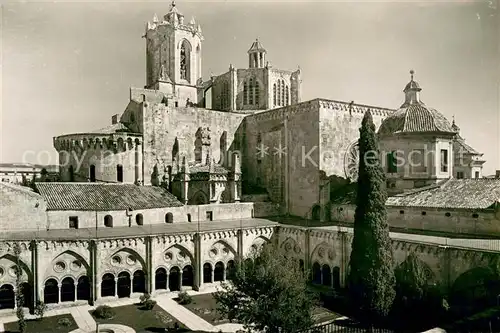 AK / Ansichtskarte Tarragona Catedral vista desde el Claustro Tarragona